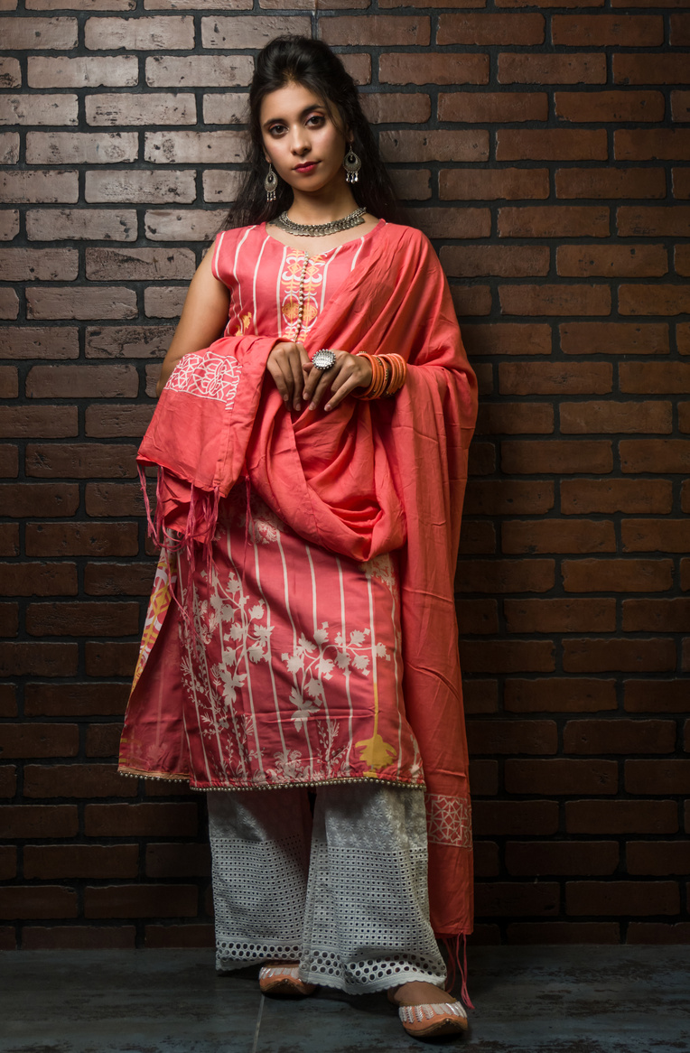 Indian girl in Indian traditional dress